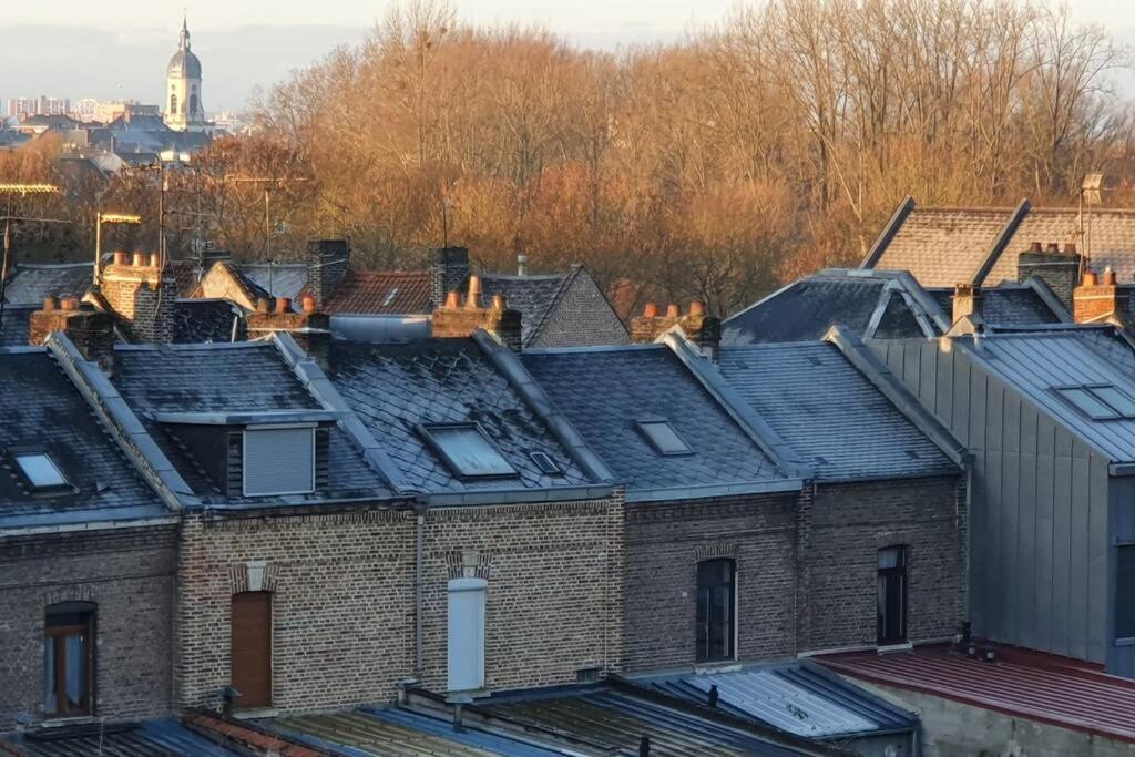 Maison Famille-Confort-Terrasse Jardin-Vue Cathedrale Amiens Exteriör bild